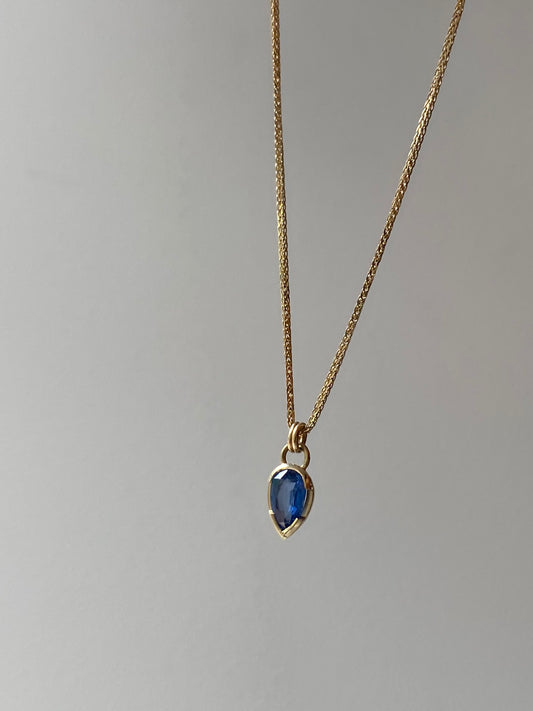 Blue Kyanite necklace