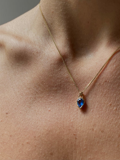 Blue Kyanite necklace
